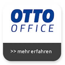 Officeprodukt, OTTO Office, Logo, blauer Text, Werbung