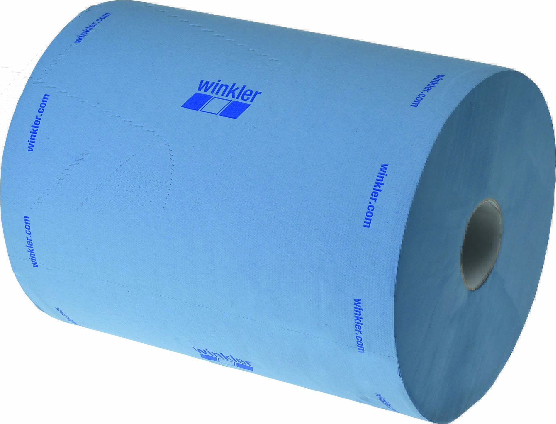 Toilettenpapier, Papiertube, blaues Tissue, Badezimmerpapier, großer Rollenroll