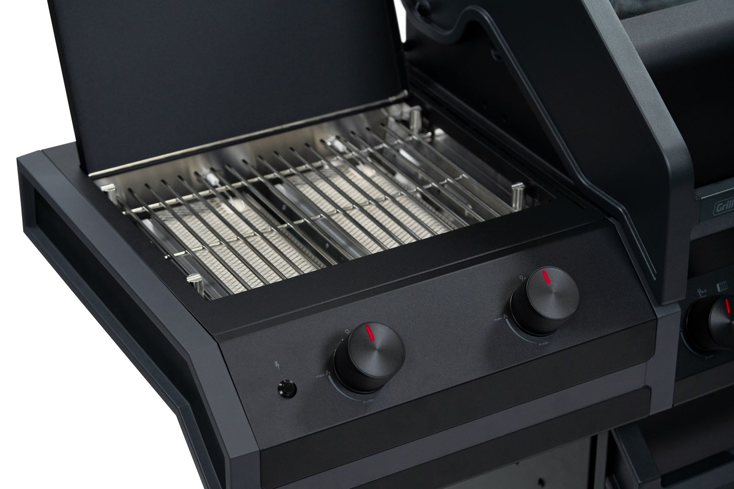 Grill, Gasgrill, Kochgrill, Grillrost, Bedienfeld