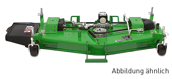 Grasfangmulcher, Aufsitzmulcher, Rasenmulcher, Grüner Mulcher, Frontmetering