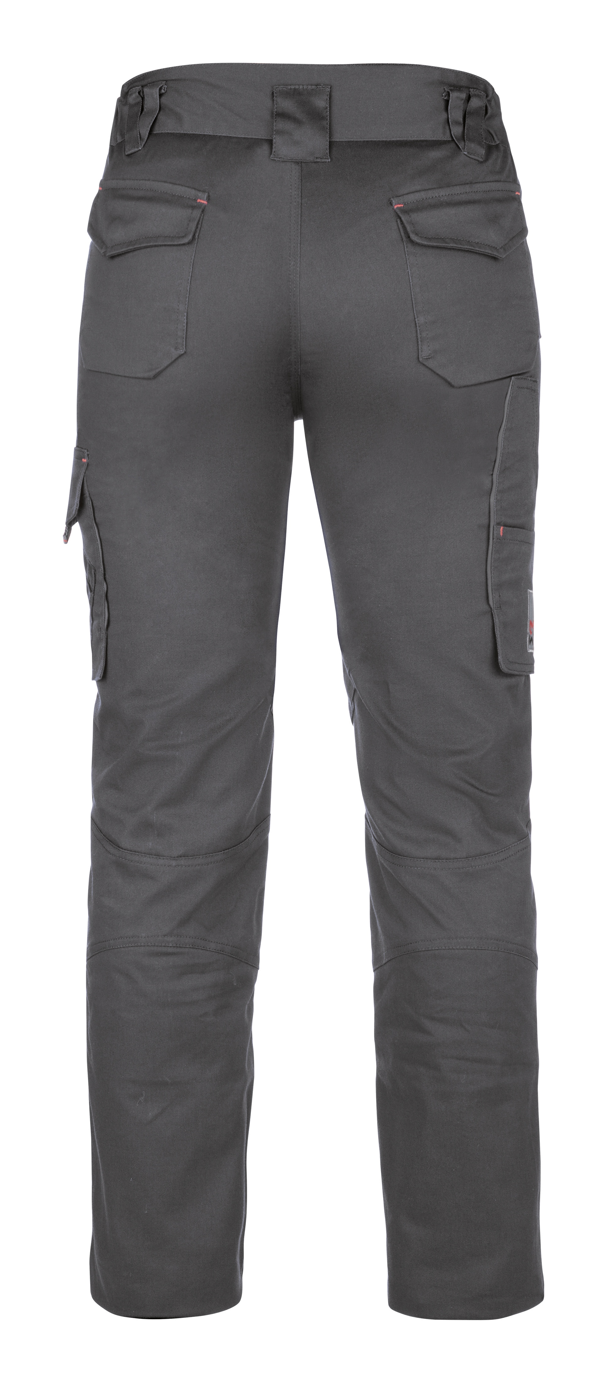 Hose, Cargo-Hose, Kargotaschen, Stretch, Grau