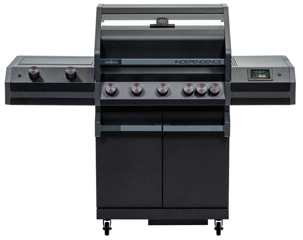Grill, Gasgrill, Indirektgrillfläche, Thermometer, Kochfläche