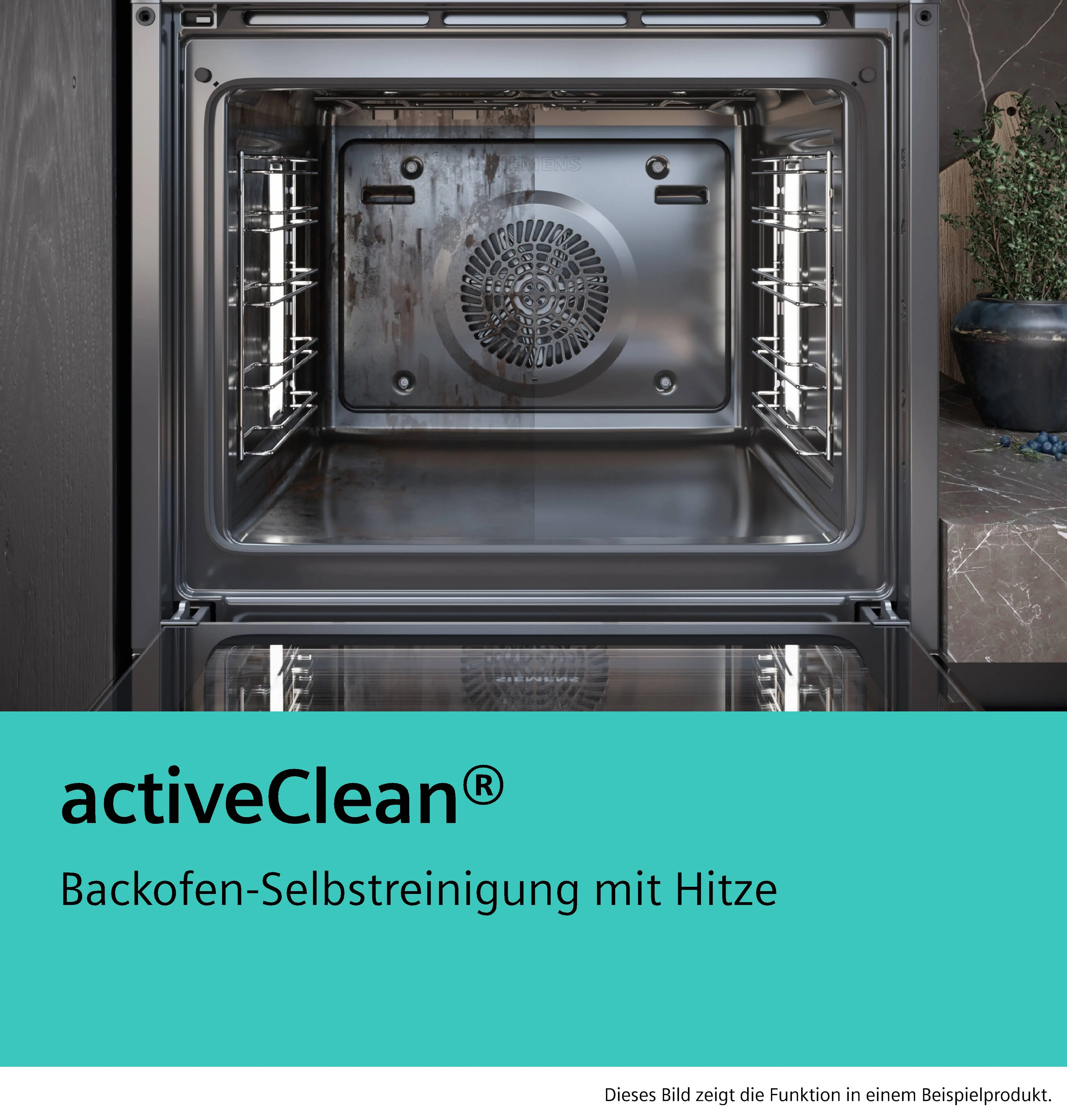 Backofen, Einbaubackofen, Hitzebedt, Selbstreinigung, Backofensäuberung